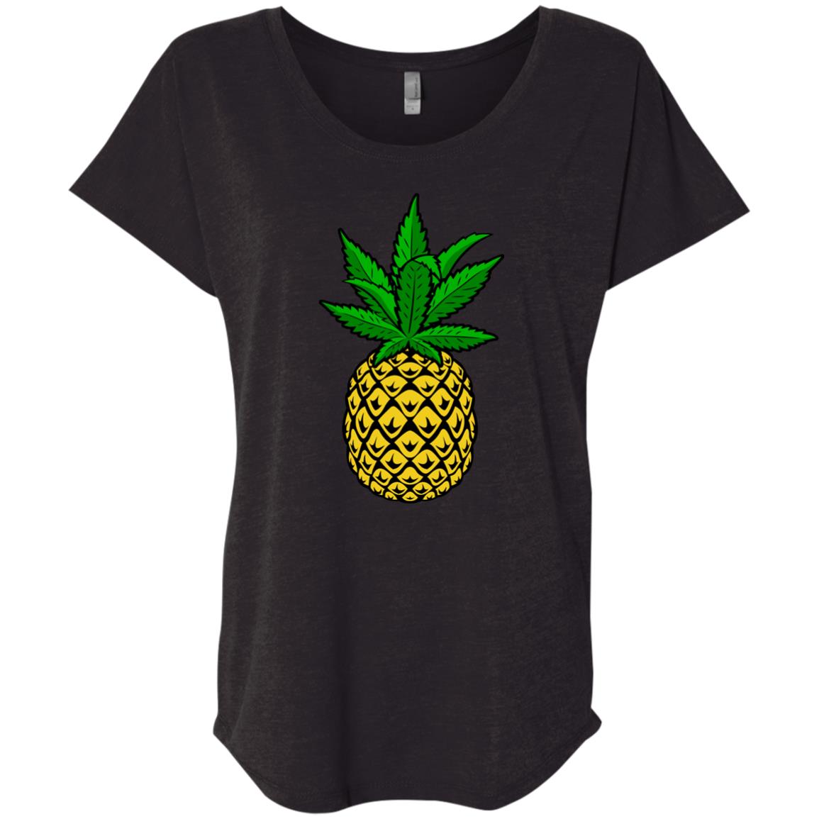 OG Pineapple Women’s Triblend Shirt - California Weed Blog
