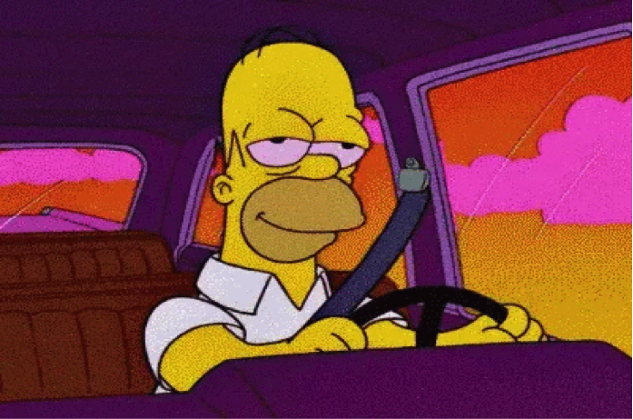 homer simpson high - California Weed Blog