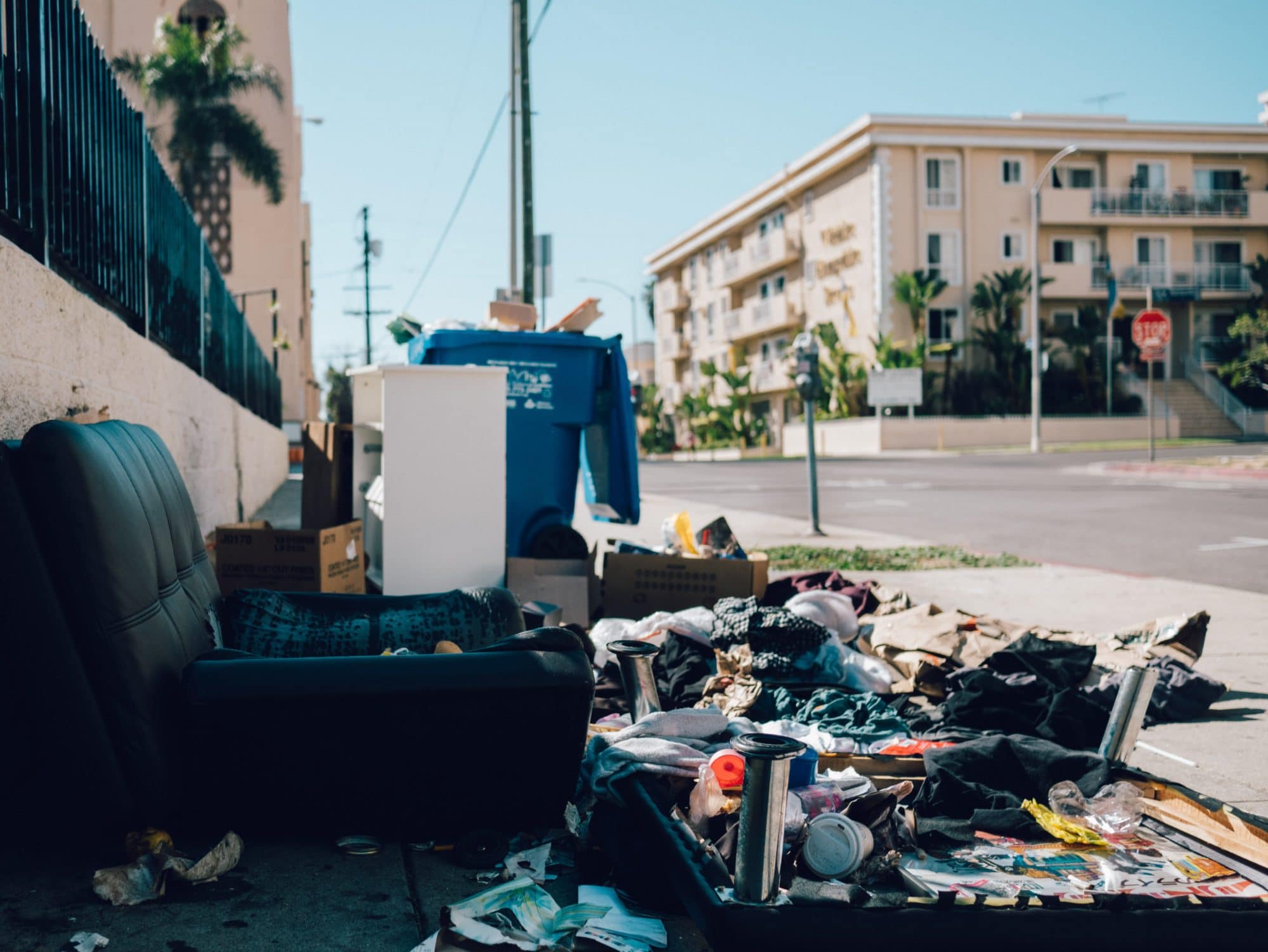 Garbage in California