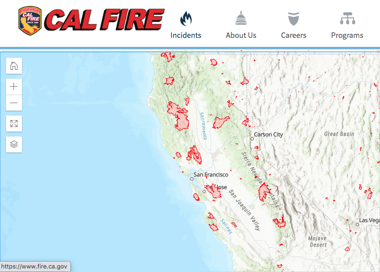 Cal fire update